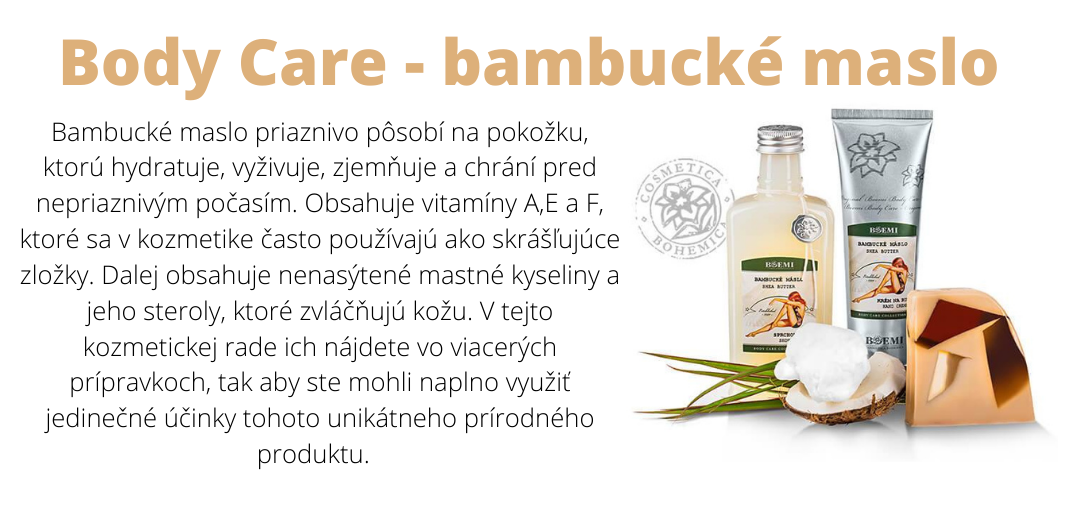 bambucké maslo 